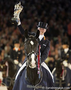 Anky van Grunsven and Salinero win the 2006 World Cup Finals in Amsterdam :: Photo © Astrid Appels