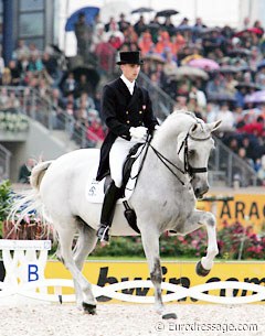 Andreas Helgstrand and Blue Hors Matine at the 2006 World Equestrian Games :: Photo © Astrid Appels