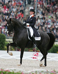 Anky van Grunsven and Salinero at the 2006 World Equestrian Games :: Photo © Astrid Appels