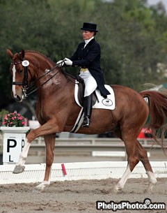 Michelle Gibson on Lex Barker :: Photo © Phelpsphotos.com