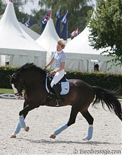 Nadine Capellmann on her new Grand Prix horse Raffaldo