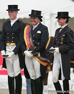 Bianca Kasselmann wins the 208 German Professional Dressage Riders Championships in Hagen :: Photo © Astrid Appels