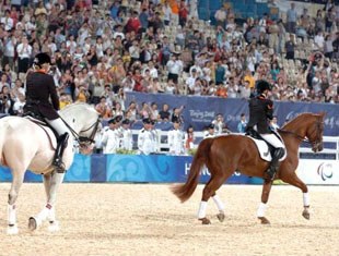 Philippa Johnson and Benedict win 2008 Paralympic gold