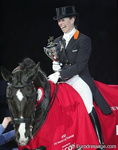 Anky van Grunsven wins the 2008 World Cup Finals :: Photo © Astrid Appels