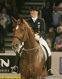 Isabell Werth and Warum Nicht win the Grand Prix at the 2008 World Cup Finals :: Photo © Astrid Appels