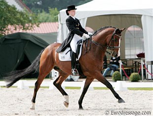Luxembourg junior Anne Spohie Federspiel on Magic Tec