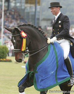 Steffen Peters and Ravel, Grand Champions of 2009 CDIO Aachen :: Photo © Astrid Appels