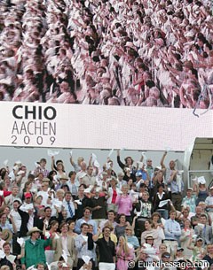 Huge crowds gather annually at the CDIO Aachen for the equestrian sport :: Photo © Astrid Appels