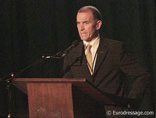 David Holmes at the 2009 Global Dressage Forum :: Photo © Astrid Appels