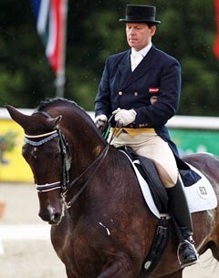 Peter Ebinger and Joker at the 2009 CDI Reifnitz :: Photo © R. Glaser