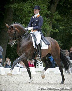 Hans Peter Minderhoud and Florencio at the 2009 CDIO Rotterdam :: Photo © Astrid Appels