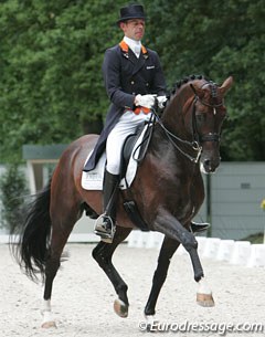 Hans Peter Minderhoud and Florencio at the 2009 CDIO Rotterdam :: Photo © Astrid Appels