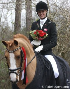 Anne Fabricius Tange and Tim, winners of the 2009 Ecco Cup Finals for FEI pony riders