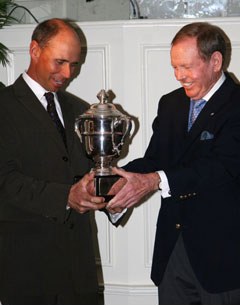 Steffen Peters received the Whitney Stone Cup in 2009