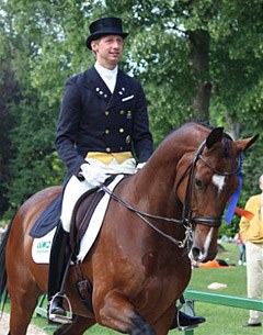 Patrik Kittel and Tellwell at the 2009 CDI Wiesbaden