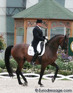 Todd Flettrich on Otto at the 2010 CDIO Aachen :: Photo © Astrid Appels