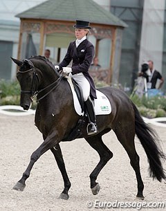 Helen Langehanenberg and Responsible OLD at the 2010 CDIO Aachen :: Photo © Astrid Appels