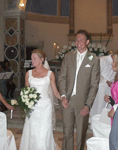 Emily Ward and Sune Hansen get married in Italy