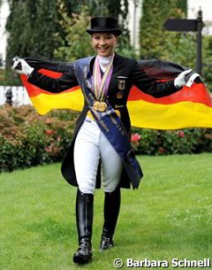 Charlott Maria Schurmann, 2010 European Junior Riders Champion :: Photo © Barbara Schnell
