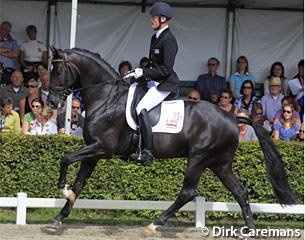 Theo Hanzon and Andretti at the 2010 Pavo Cup Finals :: Photo © Dirk Caremans