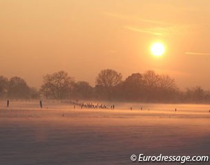 Winter sunset :: Photo © Astrid Appels