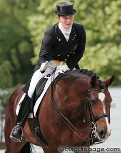 Thamar Zweistra on Ortello at the 2010 CDIO Rotterdam :: Photo © Astrid Appels