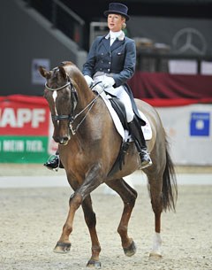 Amy Stovold and Macbrian at the 2010 CDI Salzburg :: Photo © Rainer Dill