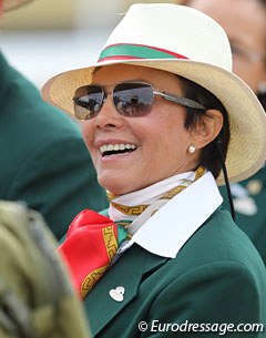 Maribel Alonso at the 2010 World Equestrian Games :: Photo © Astrid Appels