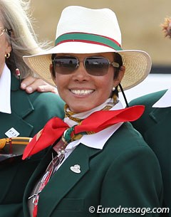 Maribel Alonso at the 2010 World Equestrian Games in Lexington, KY, USA :: Photo © Astrid Appels