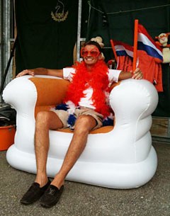 King Edward on his throne :: Photo (c) Patricia Koschel