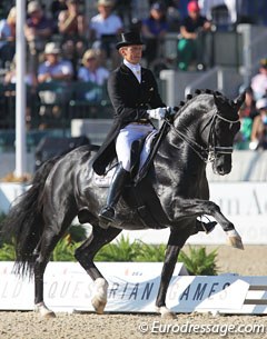 Edward Gal and Totilas at the 2010 World Equestrian Games :: Photo © Astrid Appels