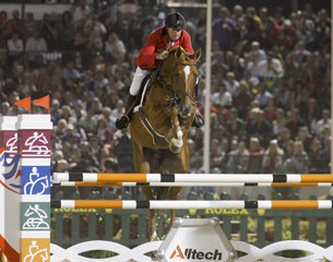 Philippe Lejeune (BEL) and Vigo d'Arsouilles the nex world champions show jumping Alltech FEI World Equestrian Games Lexington - Kentucky 2010