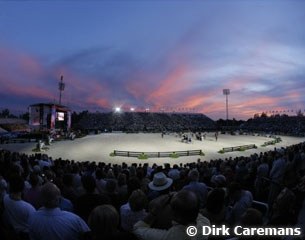 The Rolex Main Stadium during the 2010 WEG Opening Ceremony :: Photo © Dirk Caremans