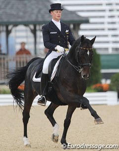 Matthias Rath and Sterntaler at the 2010 World Equestrian Games :: Photo © Astrid Appels