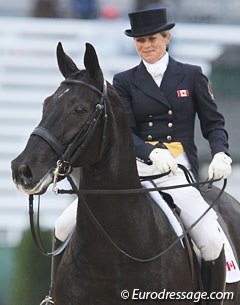 Victoria Winter on Proton at the 2010 World Equestrian Games :: Photo © Astrid Appels