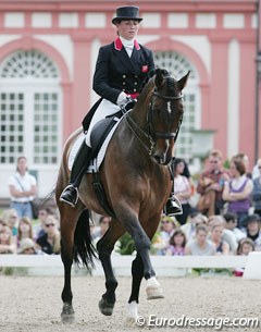 Maria Eilberg and Two Sox at the 2010 CDI Wiesbaden :: Photo © Astrid Appels