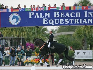 Steffen Peters and Ravel at the World Dressage Masters in Wellington, FL :: Photo © Mary Phelps