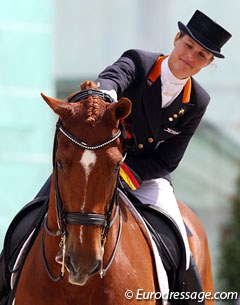 Adelinde Cornelissen and Parzival :: Photo © Astrid Appels