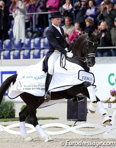 Matthias Rath and Totilas win the CDIO Grand Prix at the 2011 CDIO Aachen :: Photo © Astrid Appels
