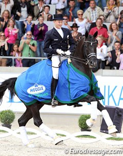 Matthias Rath and Totilas win the Grand Prix Special at the 2011 CDIO Aachen :: Photo © Astrid Appels