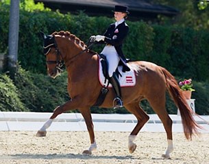 Lea Elisabeth Pointinger on Gino at the 2011 Austrian Championships :: Photo © Michael Rzepa