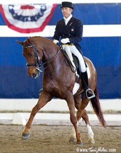 Guenter Seidel and U II make their come back at the 2011 CDI Del Mar :: Photo © Terri Miller