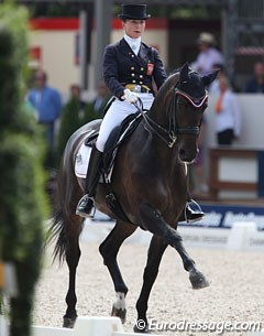 Beata Stremler and Martini at the 2011 European Championships :: Photo © Astrid Appels