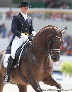 Tinne Vilhelmson and Favourit :: Photo © Astrid Appels
