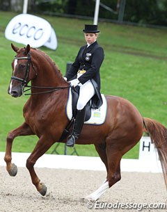 Sara Henriette Bergstrom Kallstrom has a world class horse in Diezel but rode too conservatively to finish in the top three