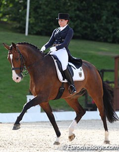 Vivien Niemann and Cipollini excel at the 2011 European Junior Riders Championships :: Photo © Astrid Appels