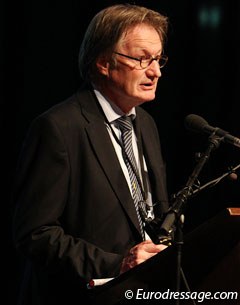 Frank Kemperman at the 2011 Global Dressage Forum