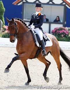 Lorraine van den Brink and Murdock at the 2011 CDI Hagen :: Photo © Astrid Appels