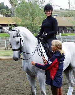 Anne Gribbons with Cyndi Jackson on Strauss