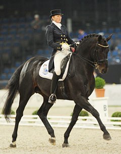 Tina von Block and Lautrec at the 2011 CDI-W Stuttgart